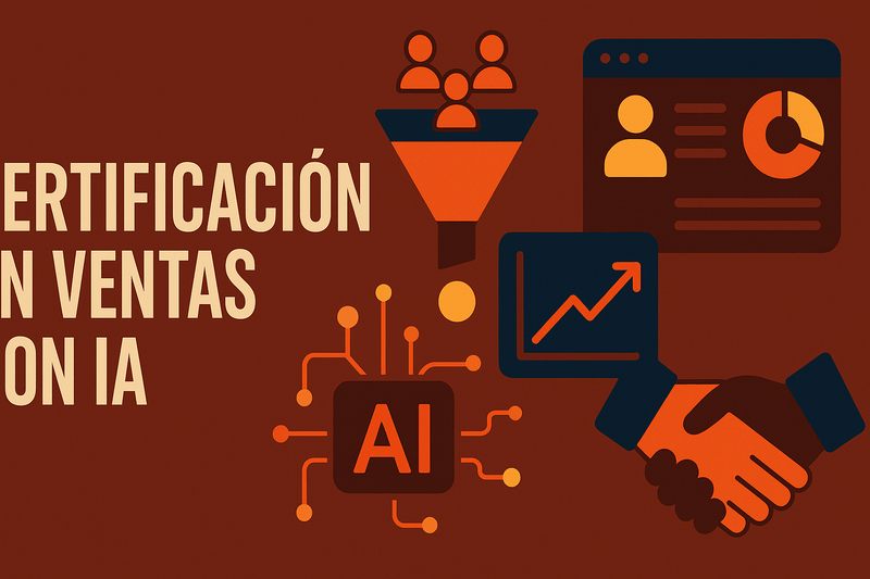 Certificación en Ventas con IA - 3 Base + 2 Electivos